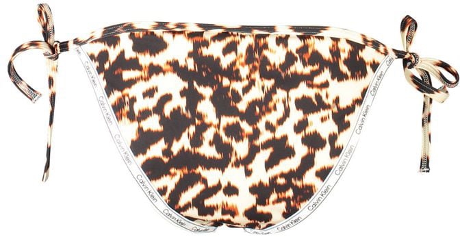 Calvin Klein Beige Polyester Women's Swim Brief Beige
