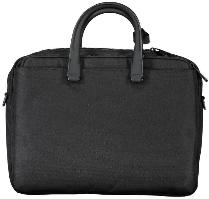 Calvin Klein Calvin Klein Nero Polyester Men's Briefcase Zwart