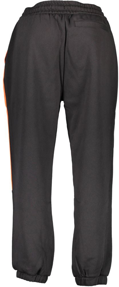 Calvin Klein Calvin Klein Nero Cotton Men's Sweatpant Zwart