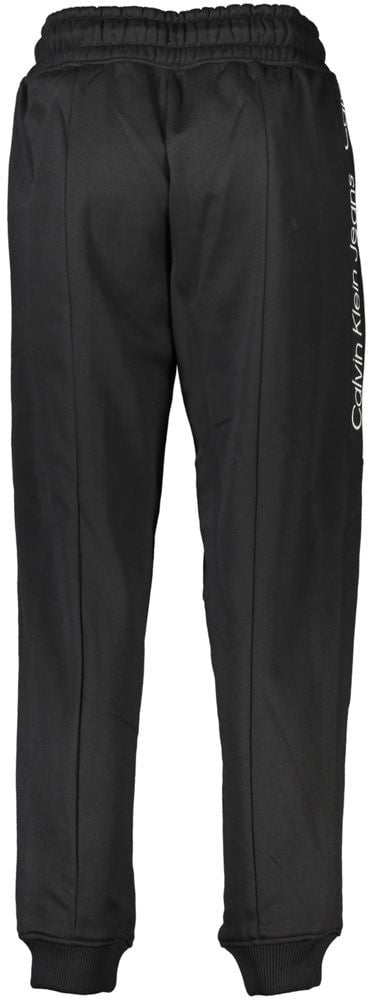 Calvin Klein Black Polyester Women's Jogger Pants Zwart