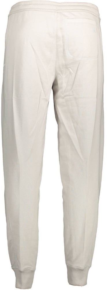 Calvin Klein Grigio Cotton Men's Sweatpant Grijs