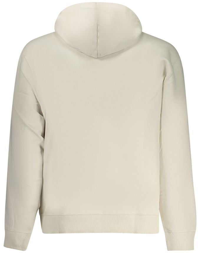 Calvin Klein Beige Cotton Men's Hoodie Beige