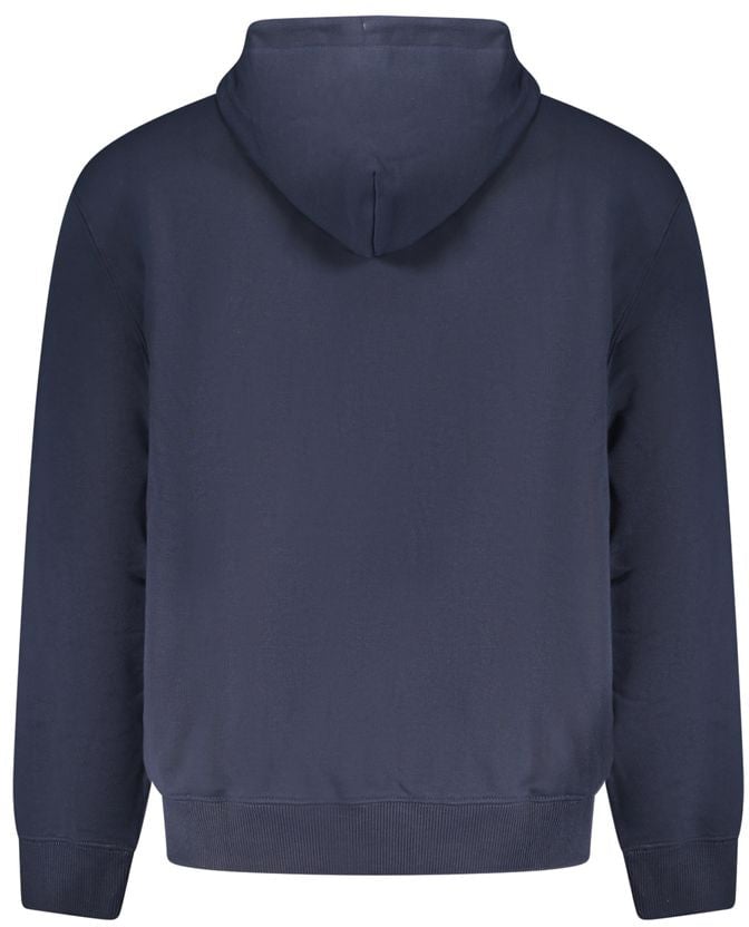 Calvin Klein Calvin Klein "Blu Cotton Men's Hooded Sweatshirt" Blauw