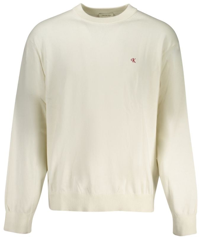Calvin Klein Calvin Klein White Cotton Men Sweater Wit