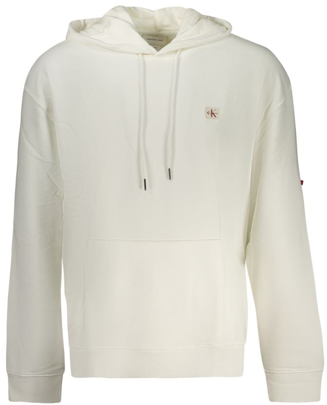 Calvin Klein Calvin Klein White Cotton Men Sweatshirt Wit