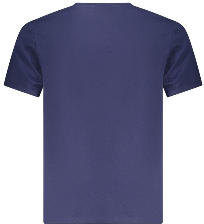 Calvin Klein Calvin Klein Blue Cotton Men's T-Shirt Blauw