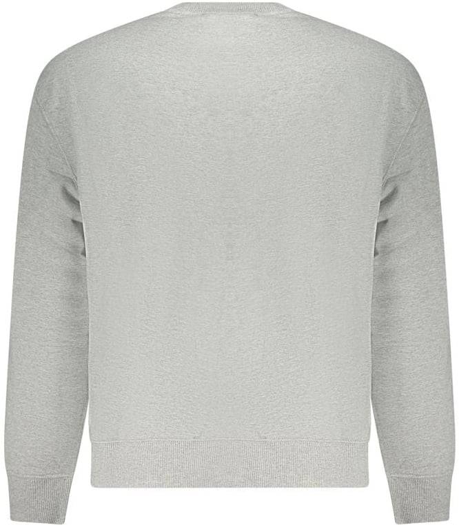 Calvin Klein Calvin Klein Gray Cotton Men's Sweatshirt Grijs