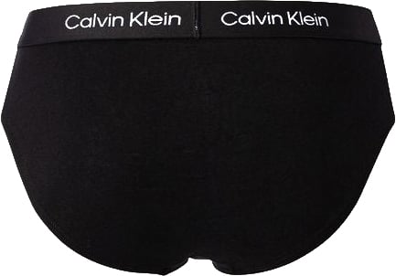 Calvin Klein Underwear Black Cotton Briefs Zwart