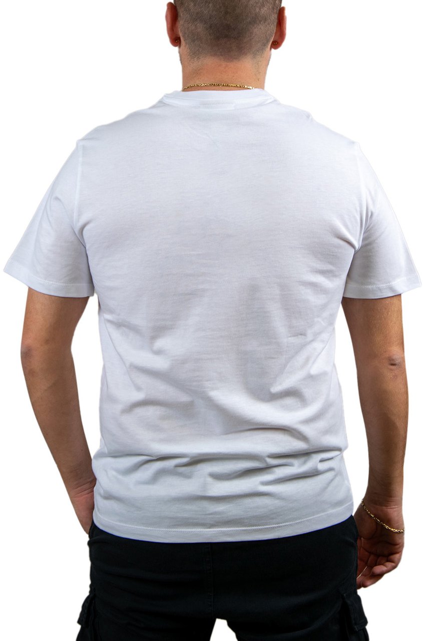 Calvin Klein Jeans SS Smooth Cttn Solid Crewneck Tee Wit