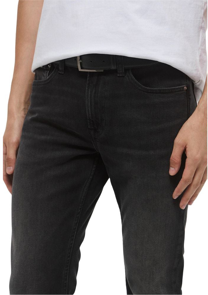 Calvin Klein Jeans Black Cotton Skinny Jeans Zwart