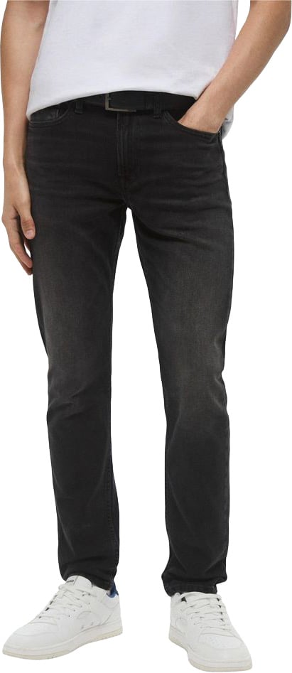 Calvin Klein Jeans Black Cotton Skinny Jeans Zwart