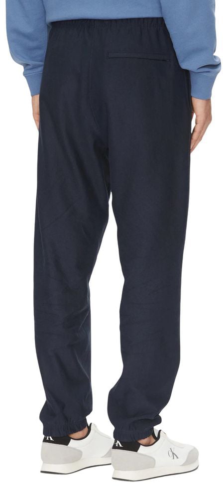 Calvin Klein Jeans Blue Cotton Joggers (Workout Pants) Blauw