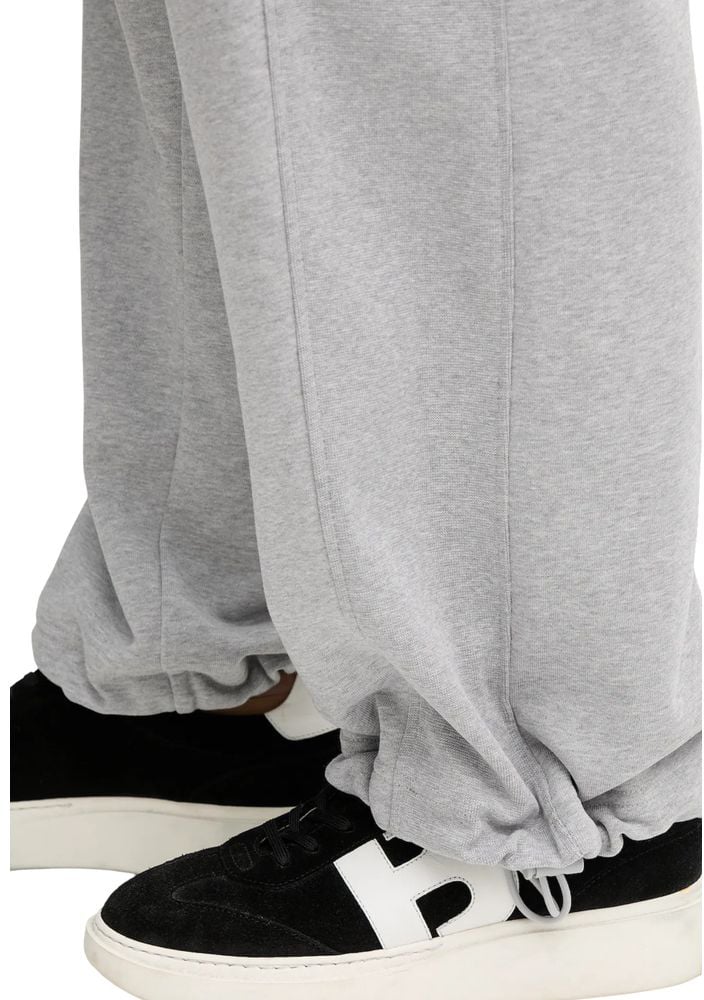 Calvin Klein Jeans Gray Cotton Joggers (Workout Pants) Grijs