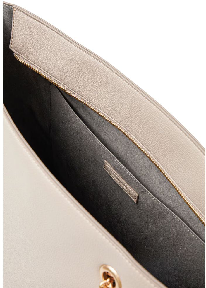 Calvin Klein Beige Polyethylene Handbag Beige