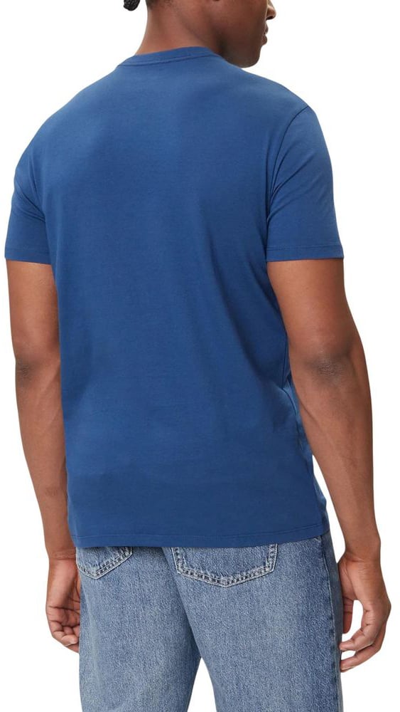 Calvin Klein Jeans Blue Cotton T-Shirt Blauw