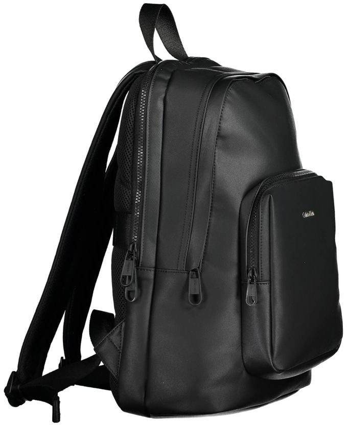 Calvin Klein Calvin Klein Nero Polyester Men Backpack Zwart