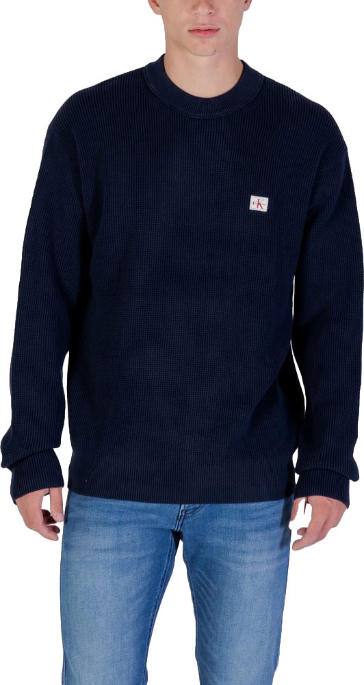 Calvin Klein Jeans Blue Cotton Sweatshirt Maroon