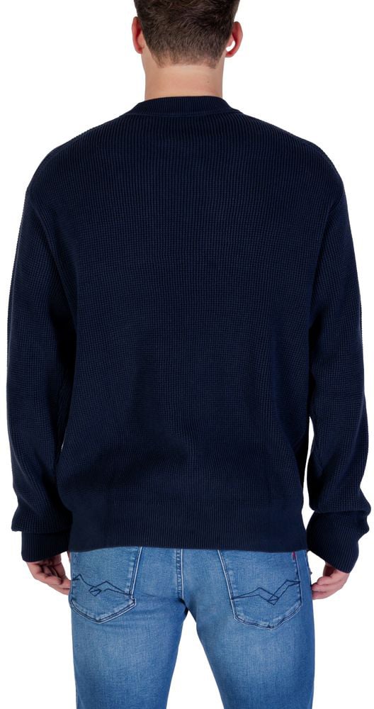 Calvin Klein Jeans Blue Cotton Sweatshirt Maroon