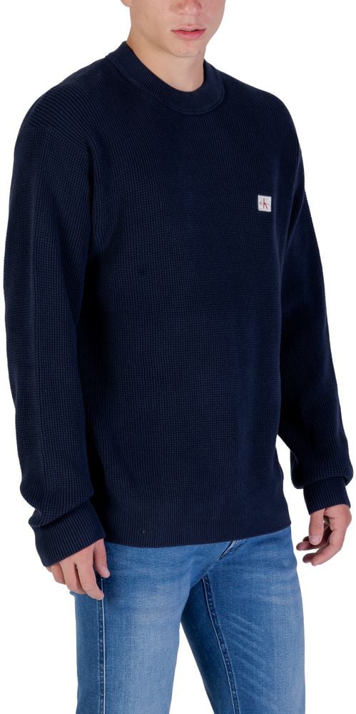 Calvin Klein Jeans Blue Cotton Sweatshirt Maroon