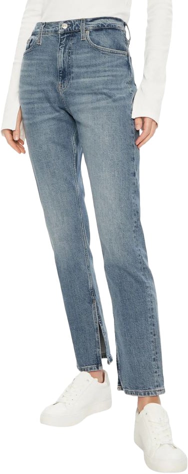 Calvin Klein Jeans Blue Cotton Skinny Jeans Blauw