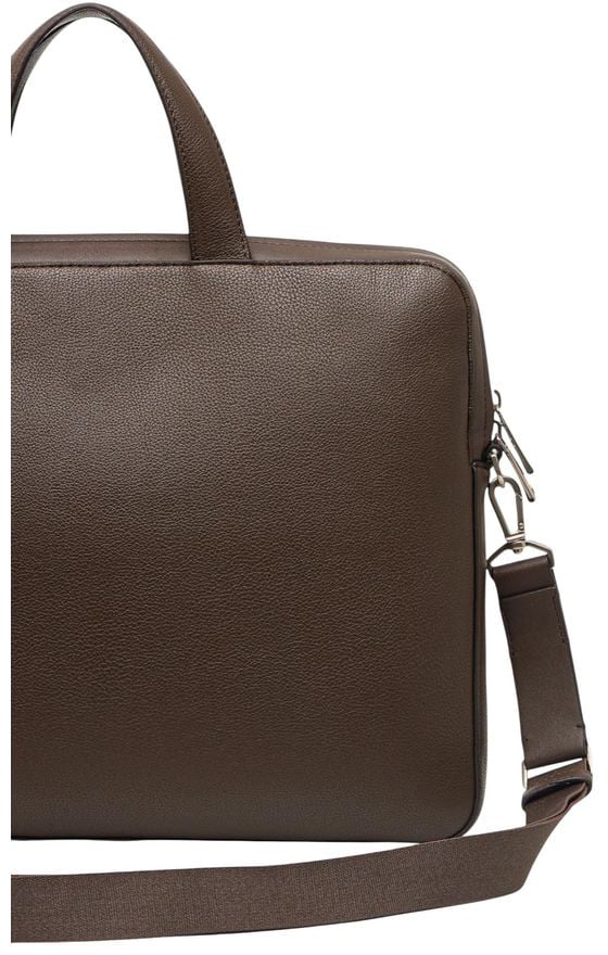 Calvin Klein Calvin Klein Brown Polyethylene Briefcase Bruin