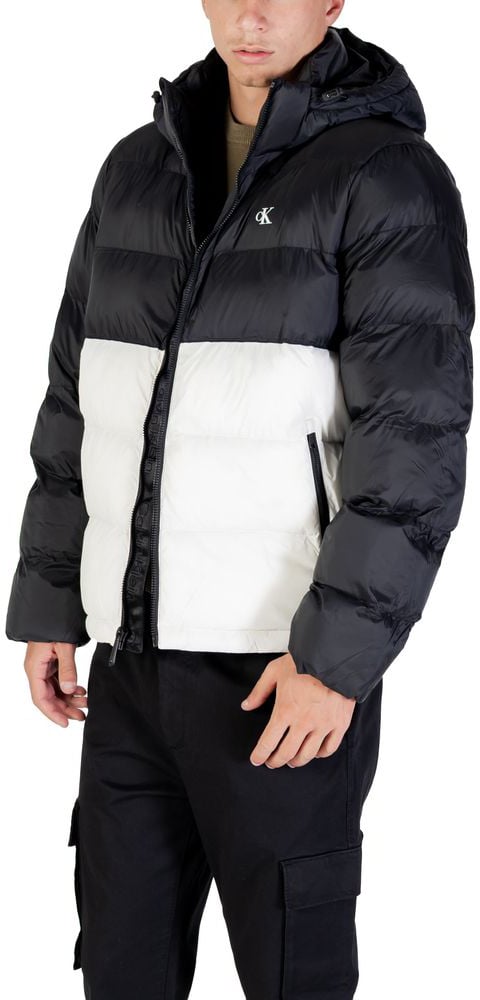 Calvin Klein Jeans Cream Polyamide Coat Beige