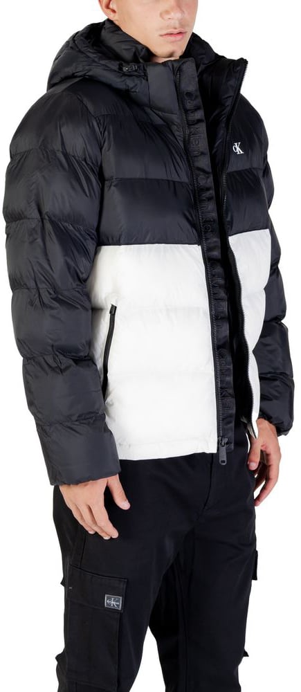 Calvin Klein Jeans Cream Polyamide Coat Beige