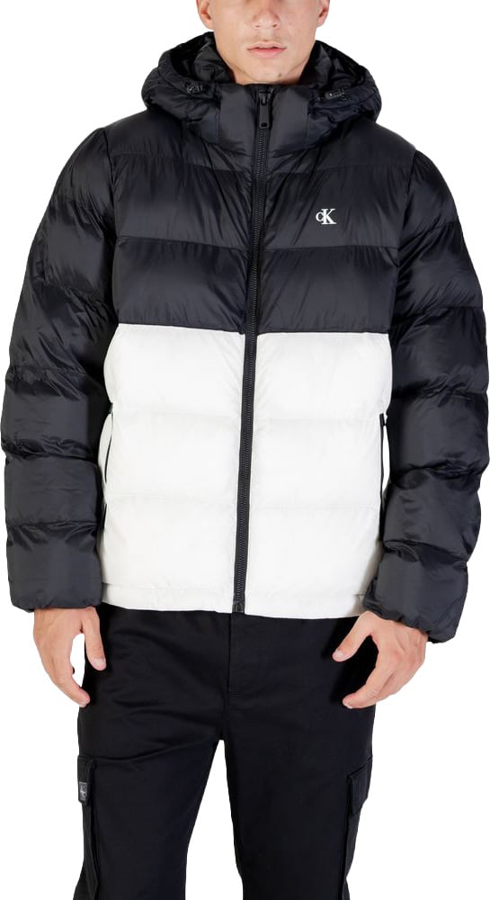 Calvin Klein Jeans Cream Polyamide Coat Beige
