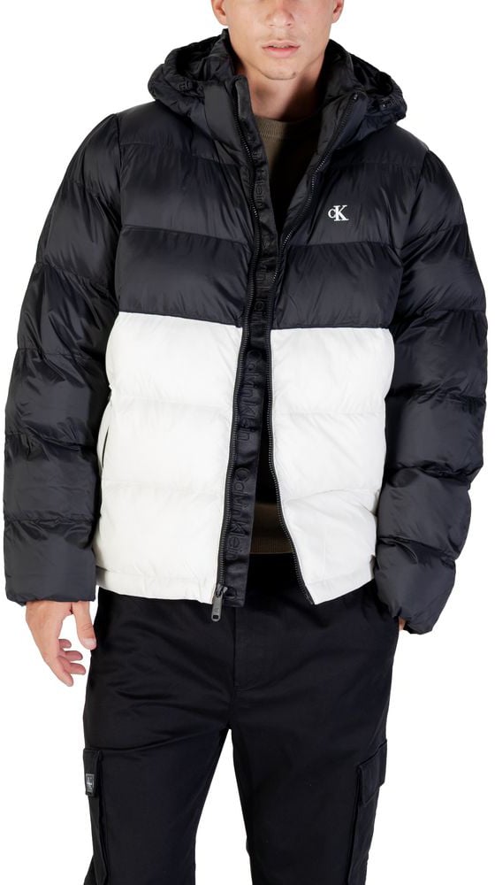 Calvin Klein Jeans Cream Polyamide Coat Beige