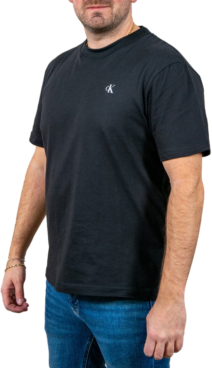 Calvin Klein Calvin Klein Jeans Painted Calvin Klein Jeans Tee Zwart
