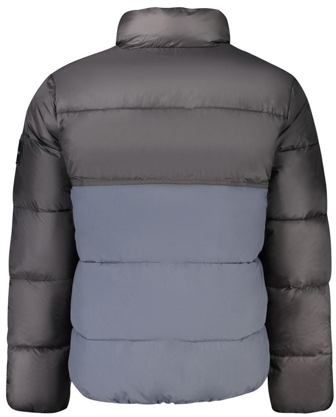 Calvin Klein Blue Polyester Men's Jacket Blauw
