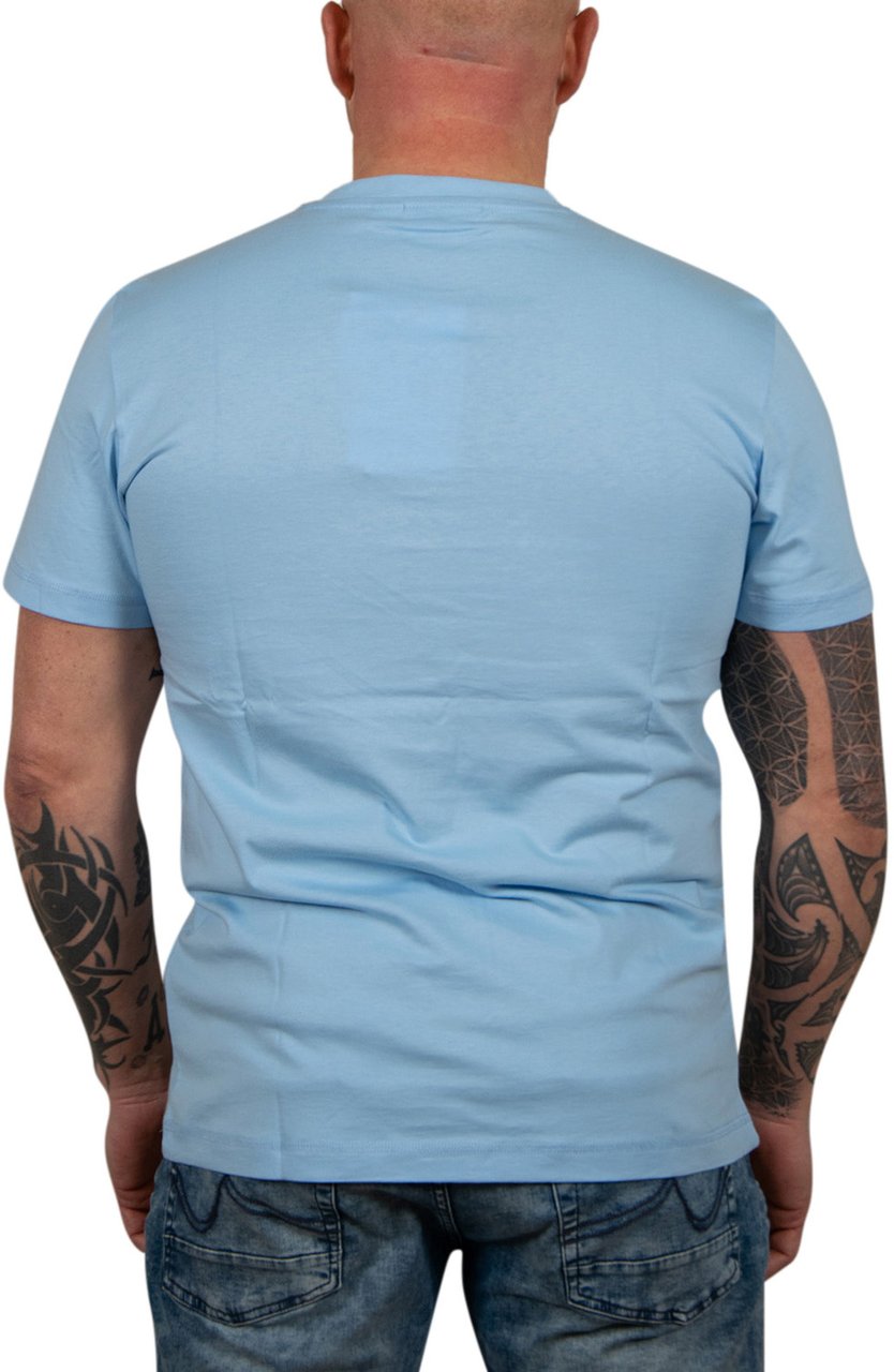 Calvin Klein Jeans Monologo Tee Blauw
