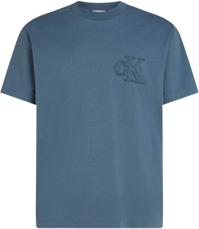 Calvin Klein Jeans CK Applique Tee Blauw