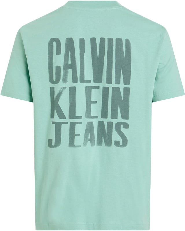 Calvin Klein Jeans Painted Calvin Klein Jeans Tee Blauw