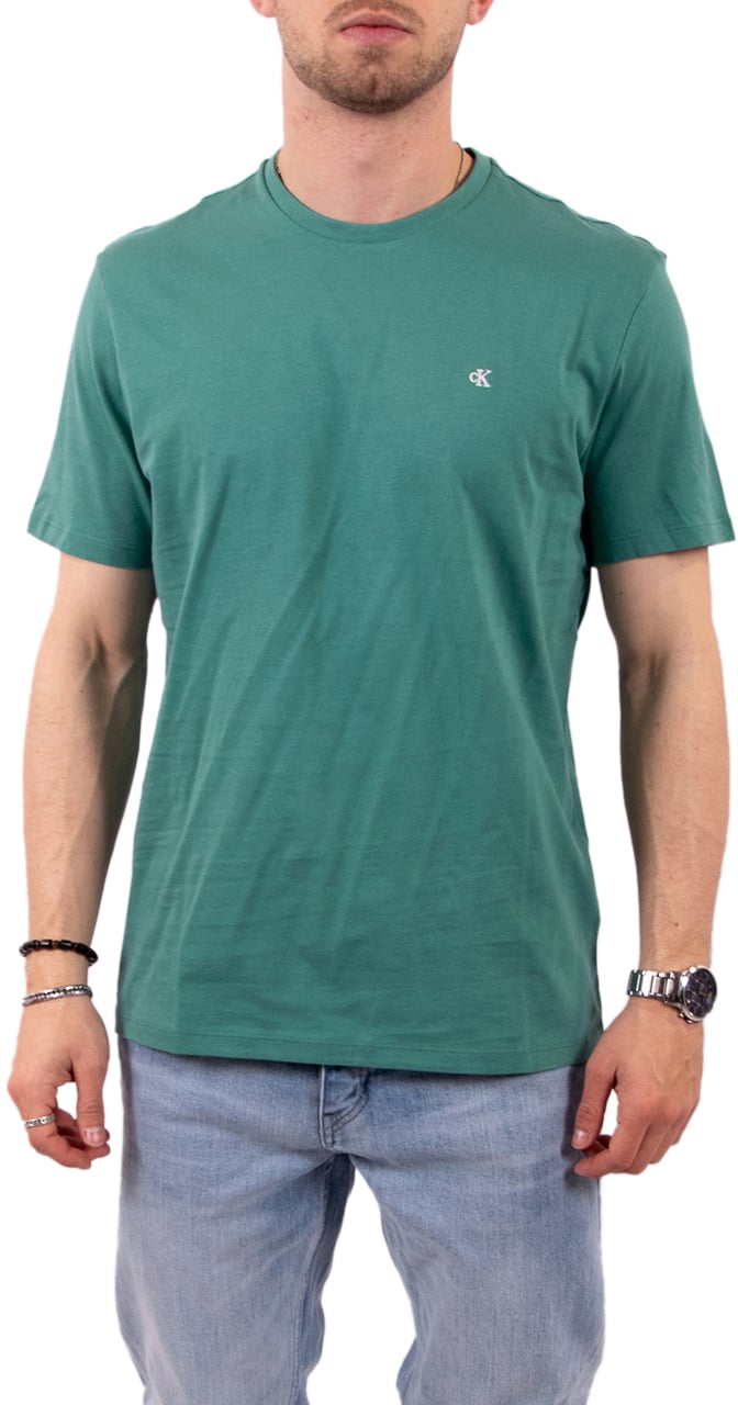 Calvin Klein Calvin Klein Jeans SS Classic Monogram Tee Groen