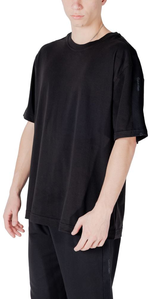 Calvin Klein Sport Black Cotton Sportswear Zwart