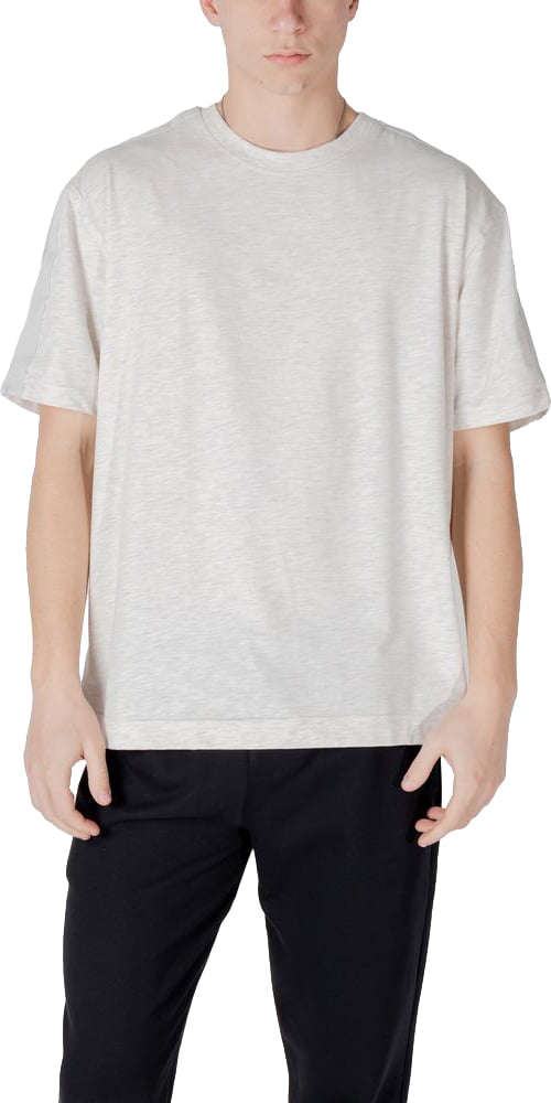 Calvin Klein Sport Gray Cotton T-Shirt Grijs