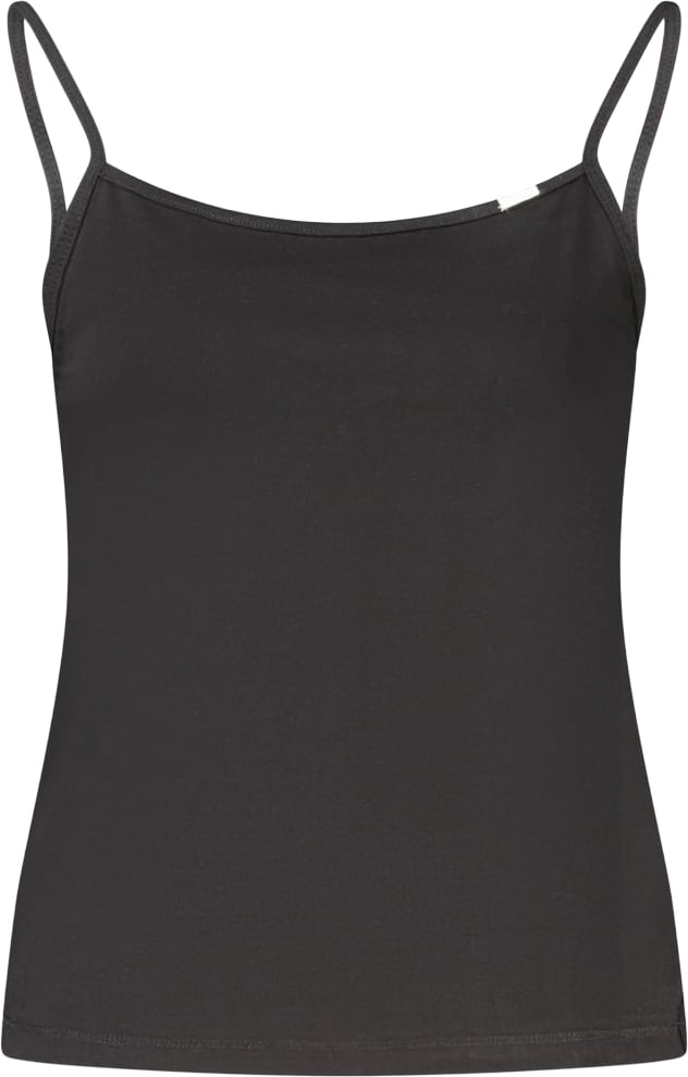 Calvin Klein Black Cotton Women's Tank Zwart