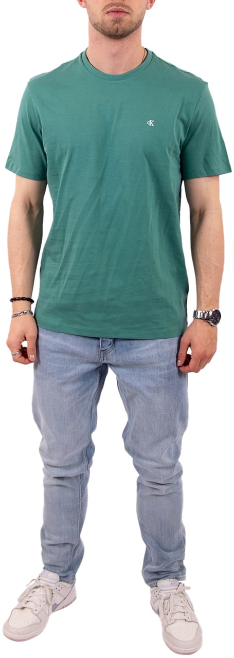 Calvin Klein Jeans SS Classic Monogram Tee Groen