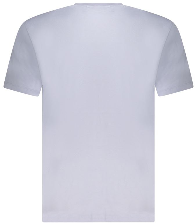 Calvin Klein Azzurro Cotton Men's T-Shirt Blauw