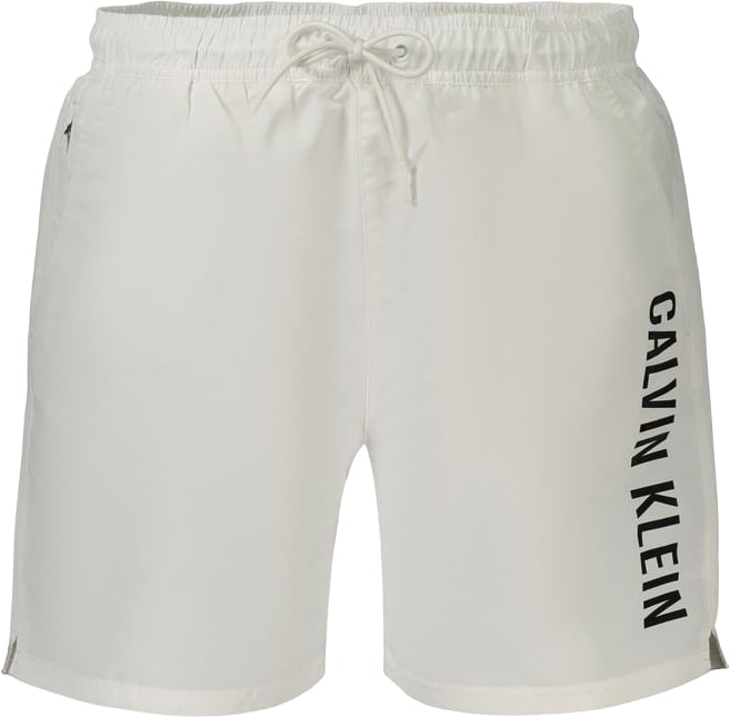 Calvin Klein White Polyester Men's Short Wit