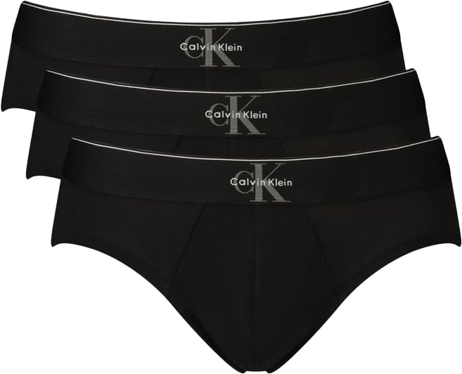Calvin Klein Black Cotton Men's Underwear Zwart