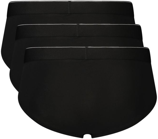 Calvin Klein Black Cotton Men's Underwear Zwart