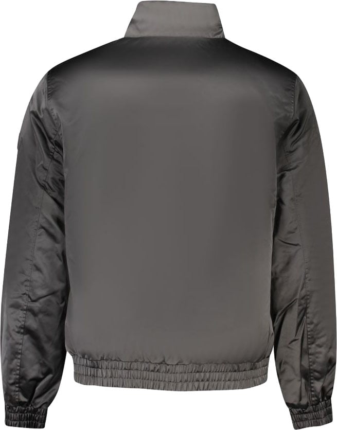 Calvin Klein Black Polyester Men Jacket Zwart