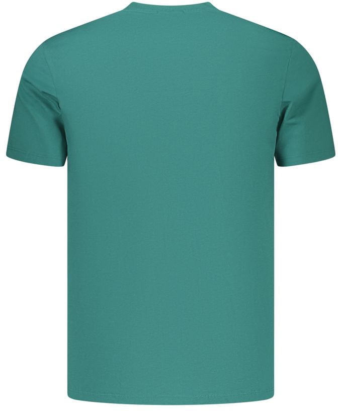 Calvin Klein Green Cotton Men's T-Shirt Groen