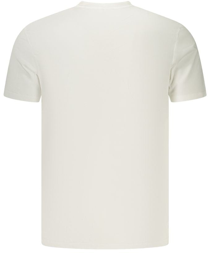 Calvin Klein White Cotton Men's T-Shirt Wit