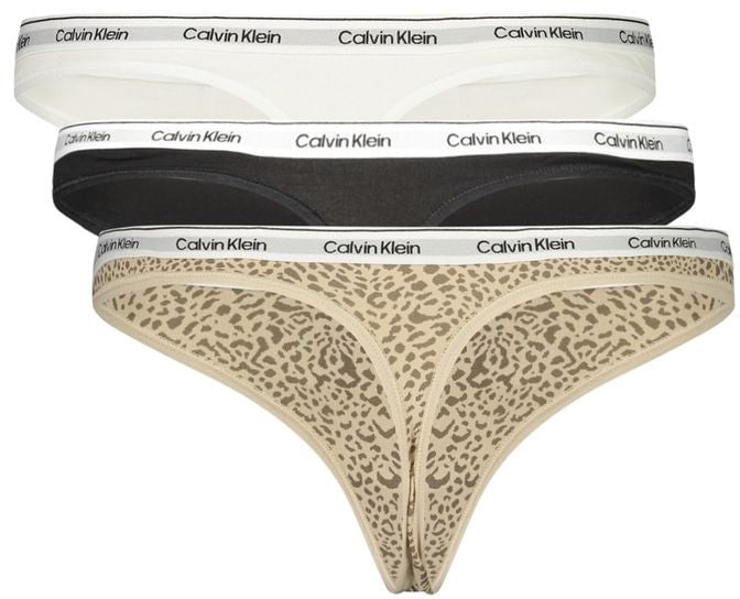 Calvin Klein Black Cotton Women Intimo Zwart
