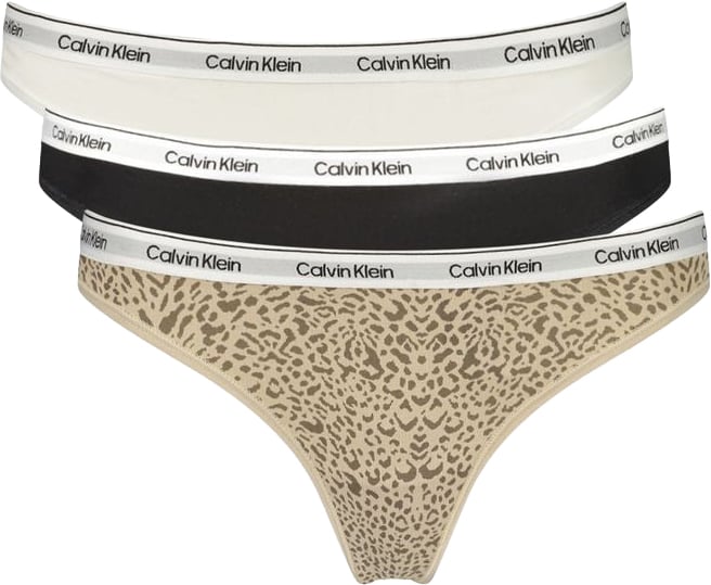 Calvin Klein Black Cotton Women Intimo Zwart