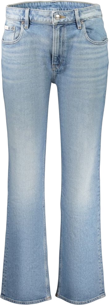 Calvin Klein Azzurro Cotton Women's Jeans Blauw