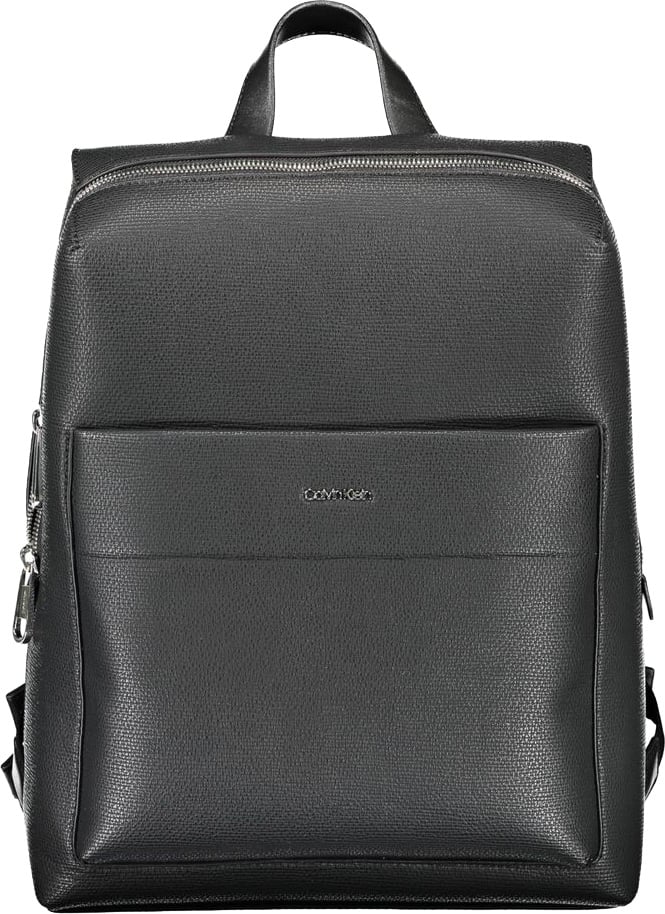 Calvin Klein Nero Polyester Men Backpack Zwart